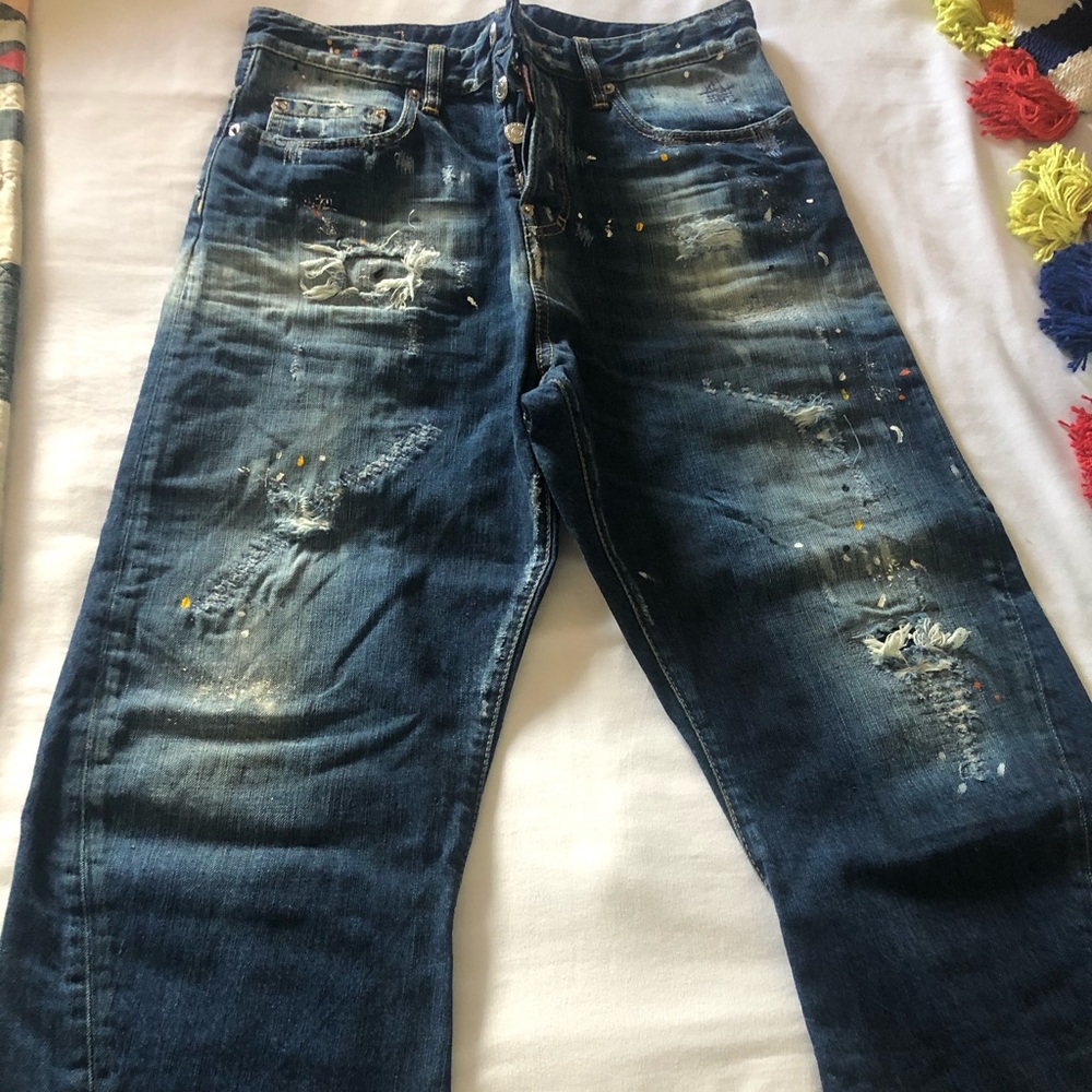 DSQUARED2 Distressed Jeans sz 40 (it)